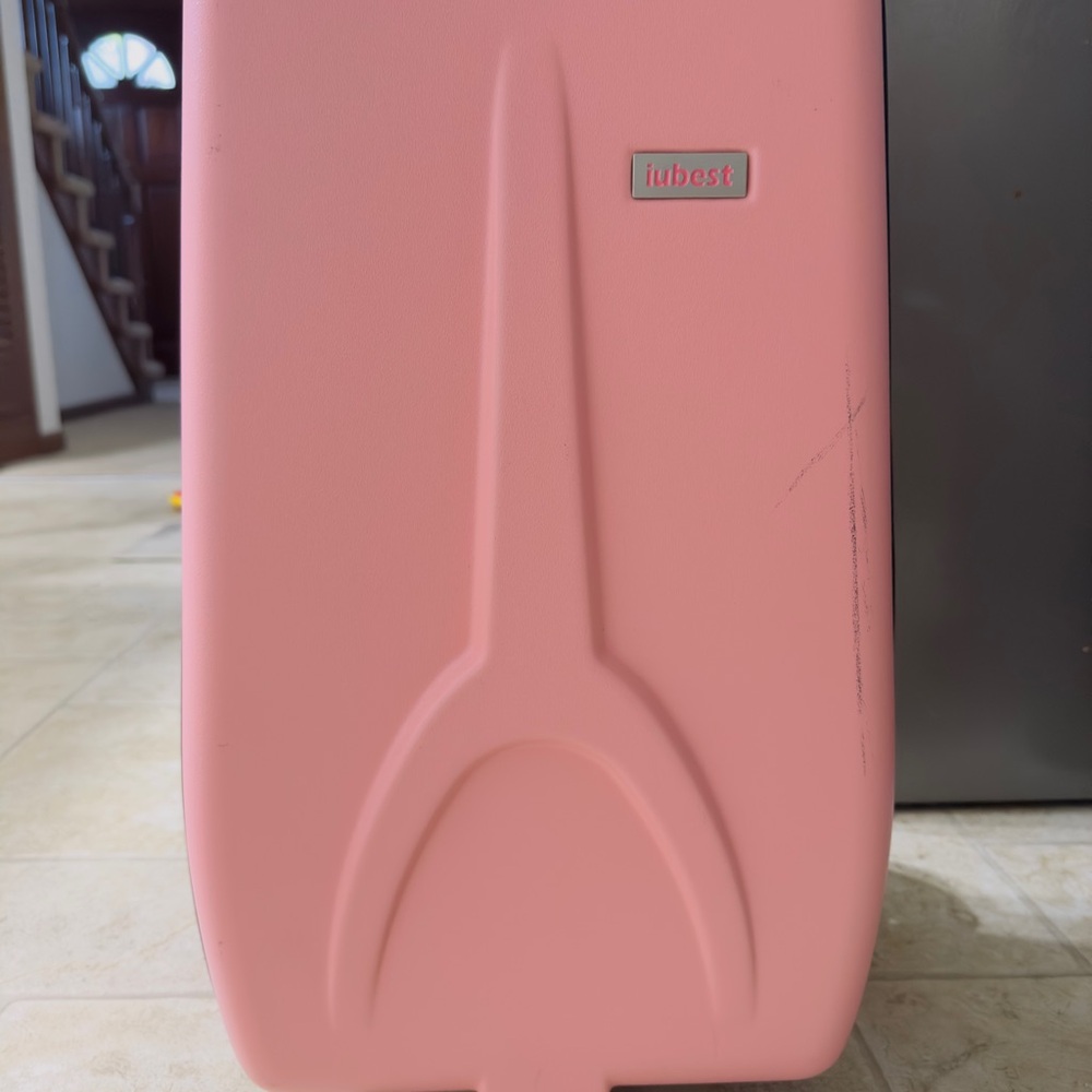 Iubest pink scooter luggage